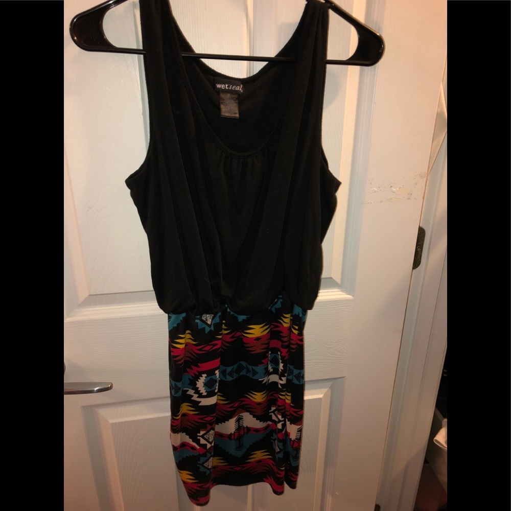 Aztec Print “Wet Seal” Dress - Medium